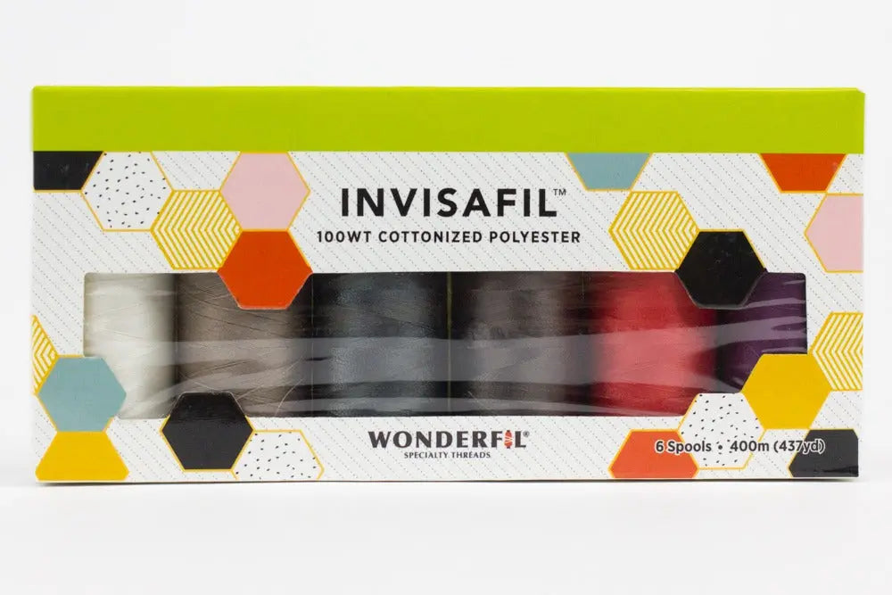 InvisaFil™ Cotton Polyester Thread Set WonderFil USA