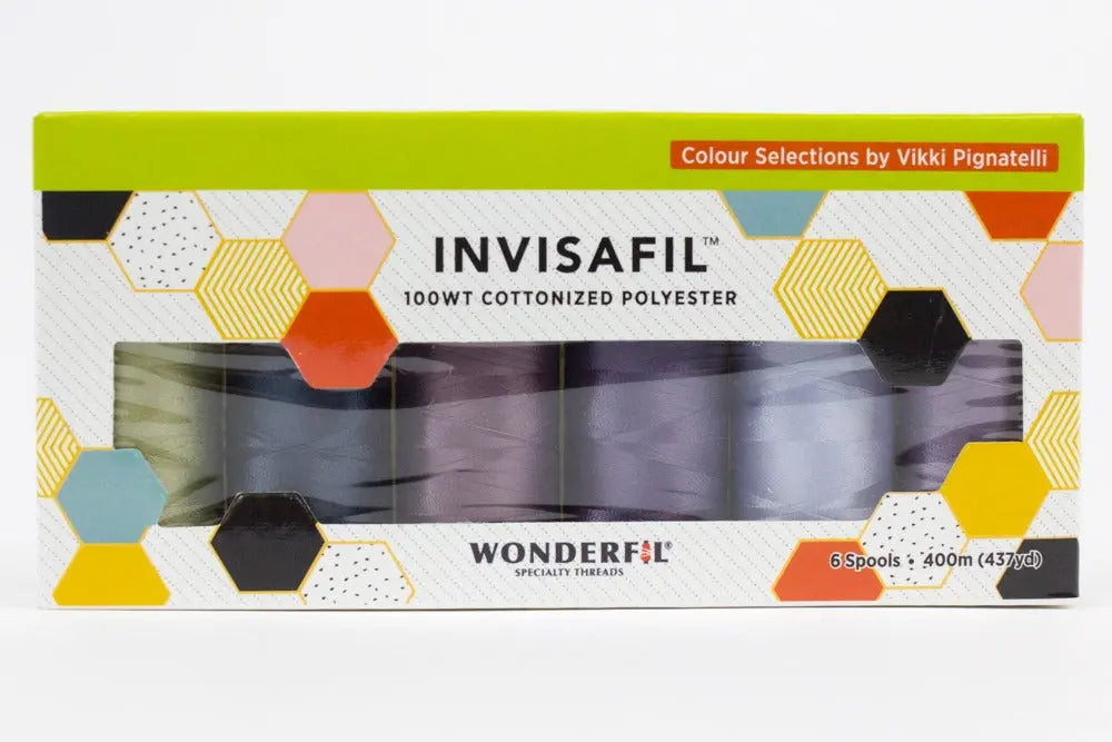 InvisaFil™ Cotton Polyester Thread Set WonderFil USA