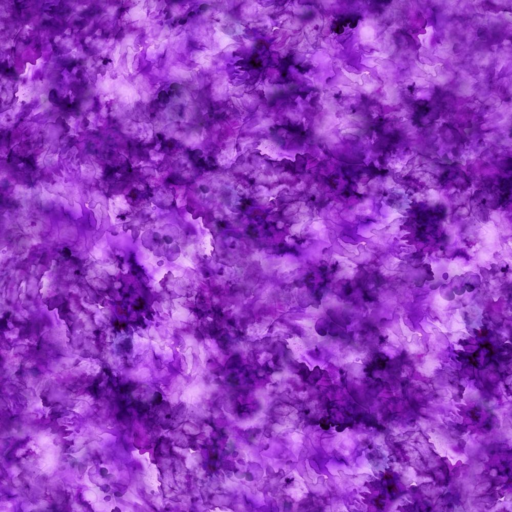 Iris Quilt Backing - Water Color 108" Wide Cotton Fabric Per Yard
