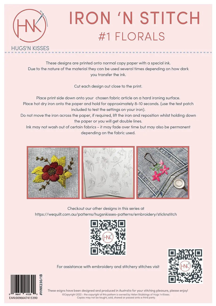 Iron N Stitch Florals