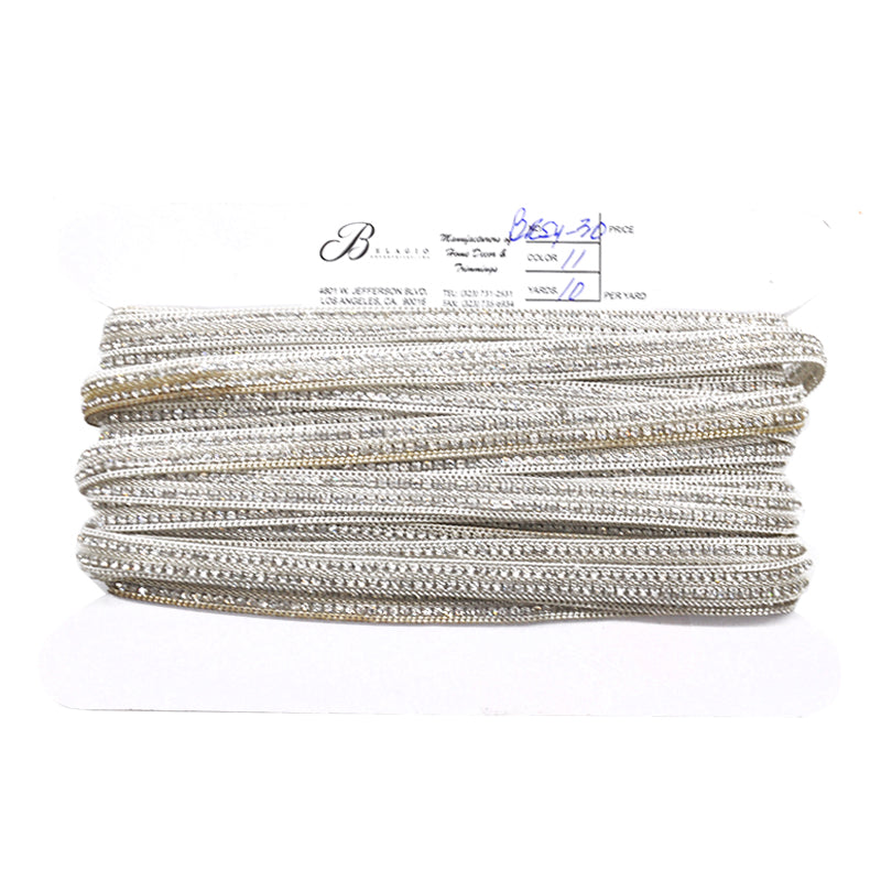 Iron-On Rhinestone Banding - 3/8" Width (20 Yard Roll) - BRSY-30-11