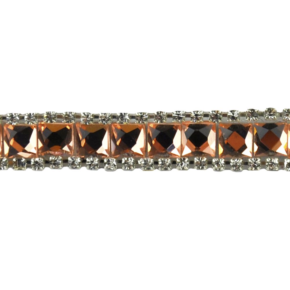 Iron-On Rhinestone Banding - 3/8" wide - BRSY-21-09