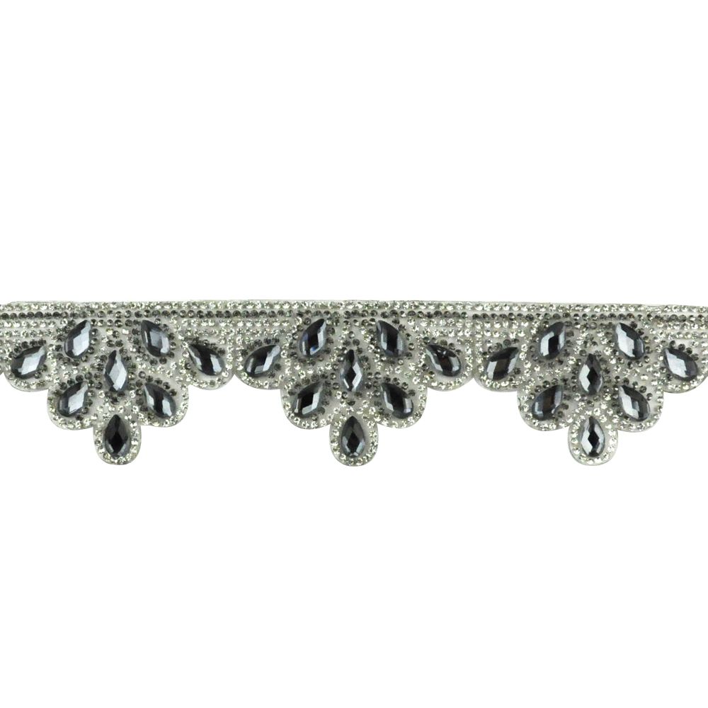 Iron-On Rhinestone Trim BRSY-19-49