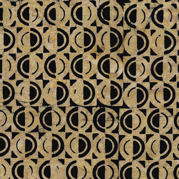 Island 112034030 / 1/2 Circle-Wheat 45" Fabric Per Yard