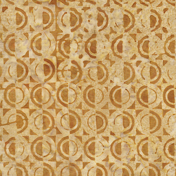 Island 112034230  1/2 Circle-Gold 45" Fabric Per Yard