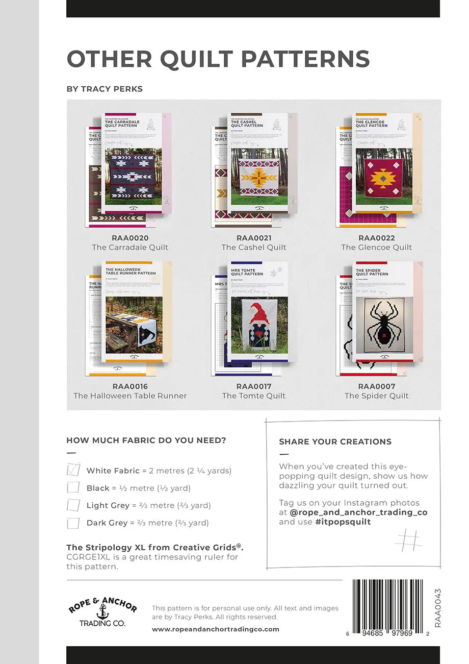 It Pops Quilt Pattern Rope & Anchor Trading Co.