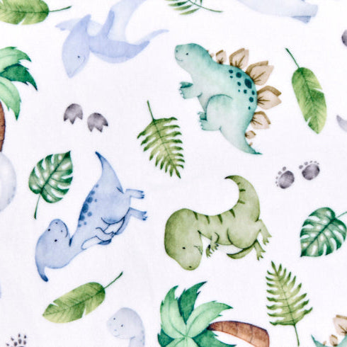 Ivy Lil Dinos Digital Cuddle 58/60" Fabric Per Yard