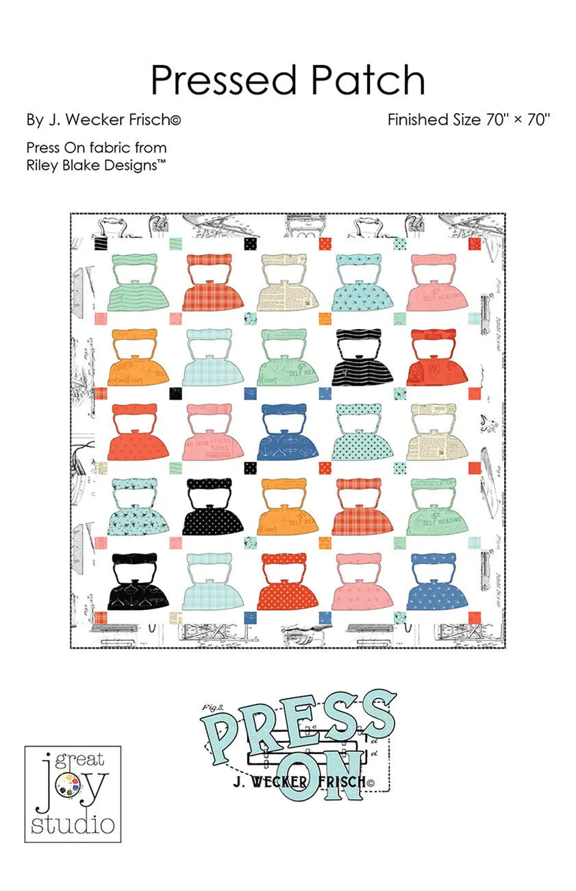 J. Wecker Frisch Pressed Patch Quilt Pattern Checker Distributor