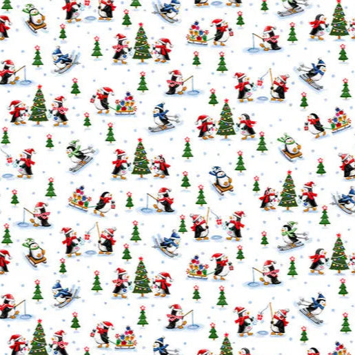 Jolly Waddle Cloud Cuddle Multi Fabric per yard Shannon Fabrics