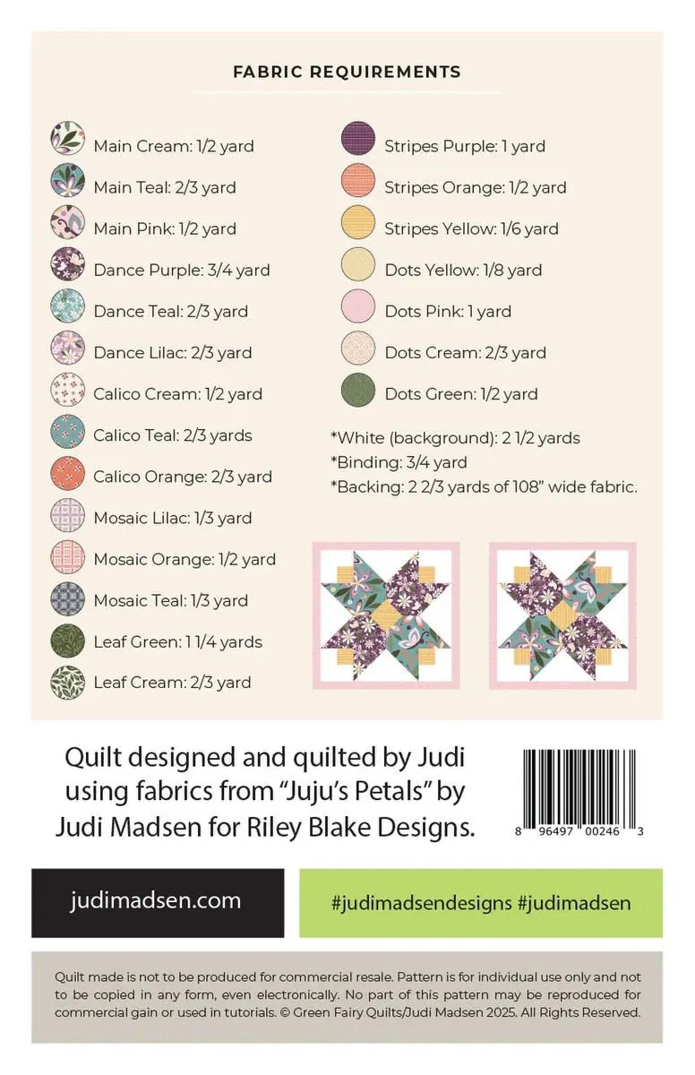 Judi Madsen Designs Mama Juju Quilt Pattern Riley Blake Designs