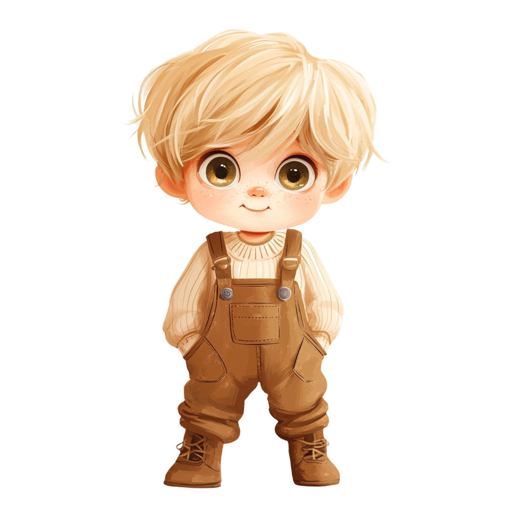 Just Boys Fabric Panel 17