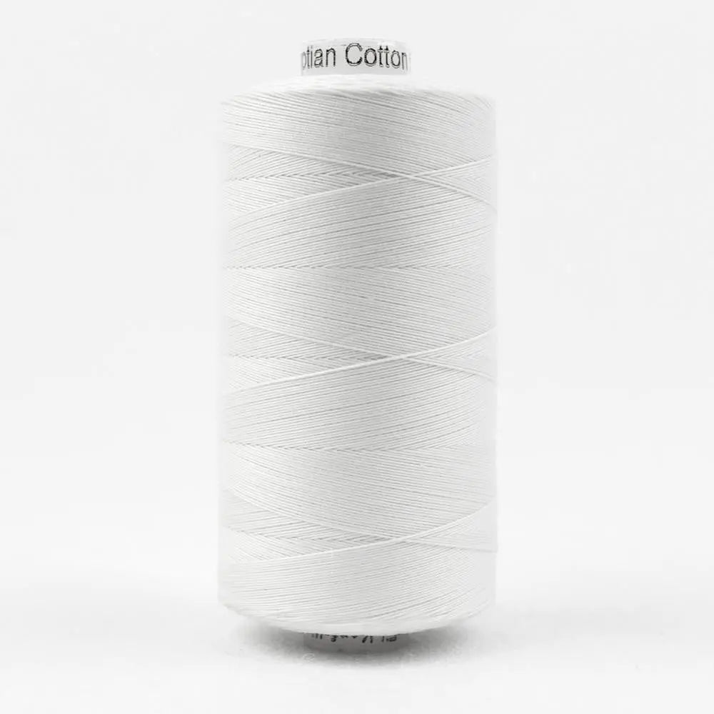 KT100 - Konfetti™ 50wt Egyptian Cotton White Thread WonderFil USA