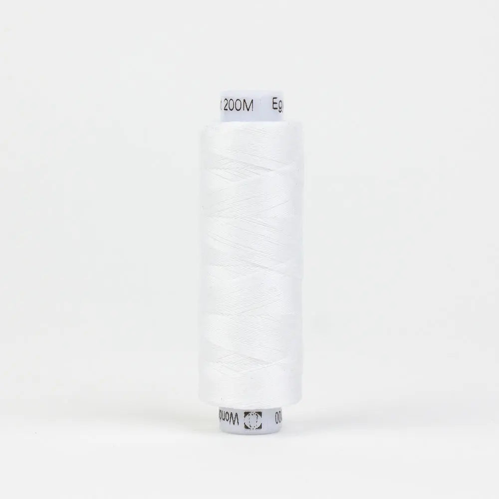 KT100 - Konfetti™ 50wt Egyptian Cotton White Thread WonderFil USA