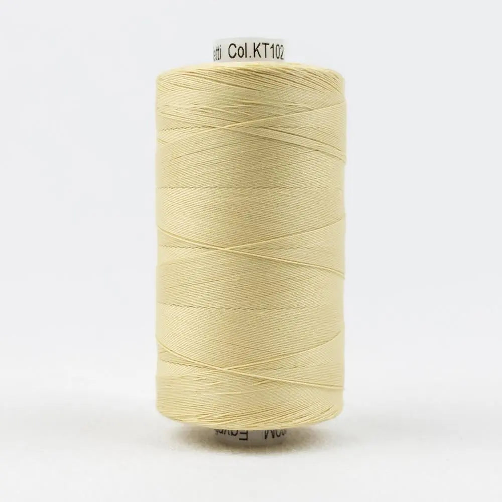KT102 - Konfetti™ 50wt Egyptian Cotton Ecru Thread WonderFil USA