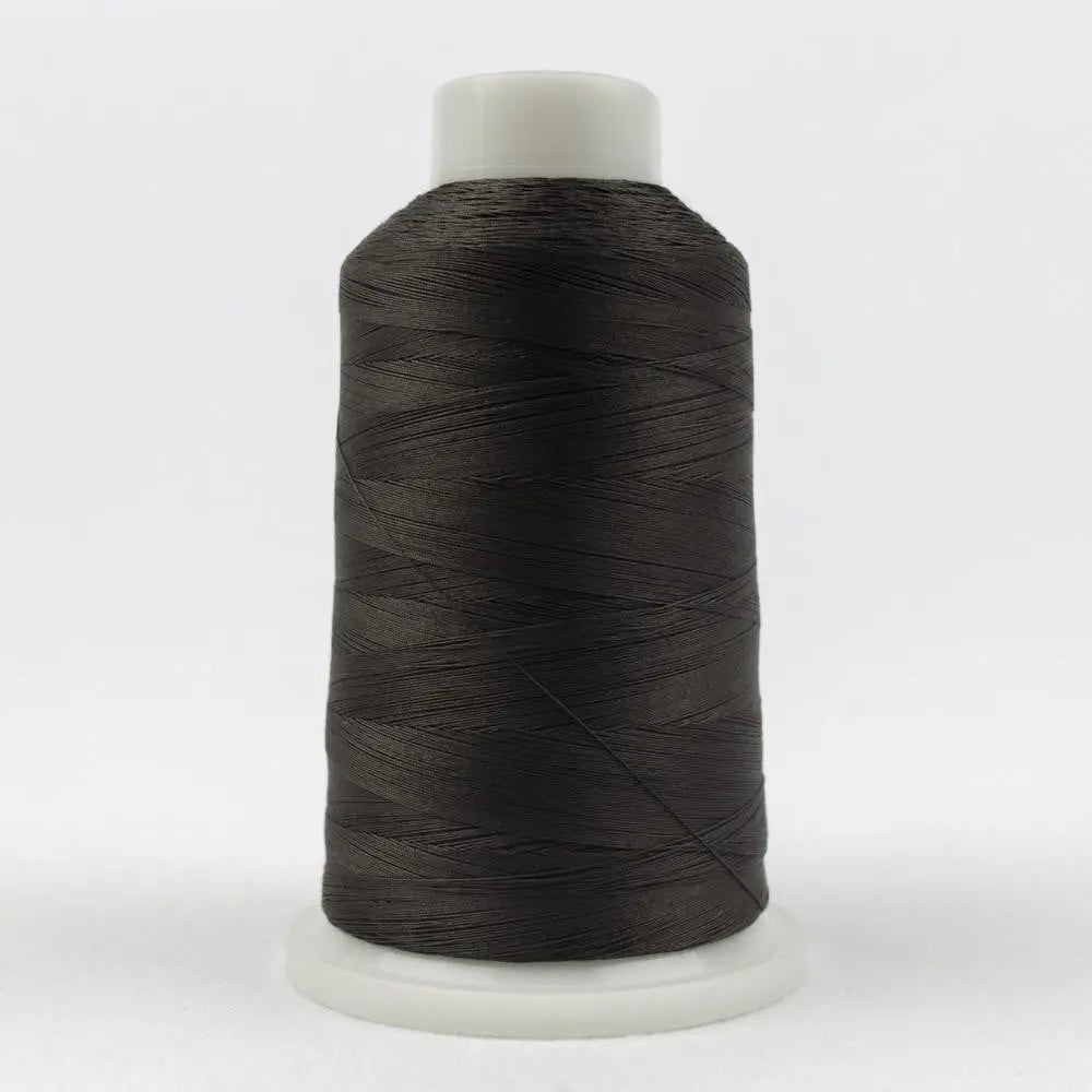 KT201 - Konfetti™ 50wt Egyptian Cotton Soft Black Thread WonderFil USA
