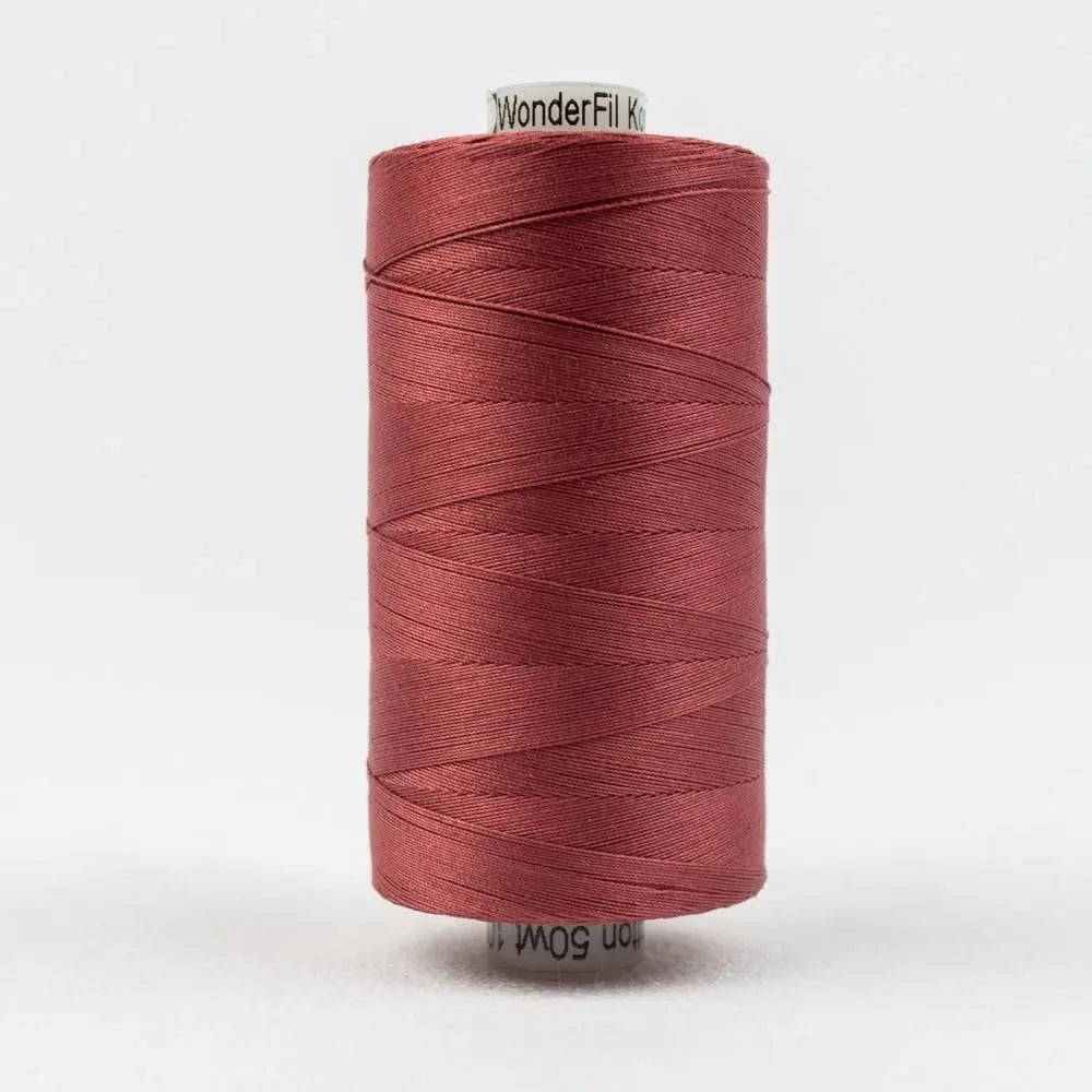 KT305 - Konfetti™ 50wt Egyptian Cotton Dark Rose Thread WonderFil USA