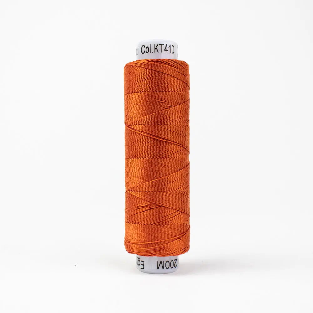 KT410 - Konfetti™ 50wt Egyptian Cotton Thread Clay WonderFil USA
