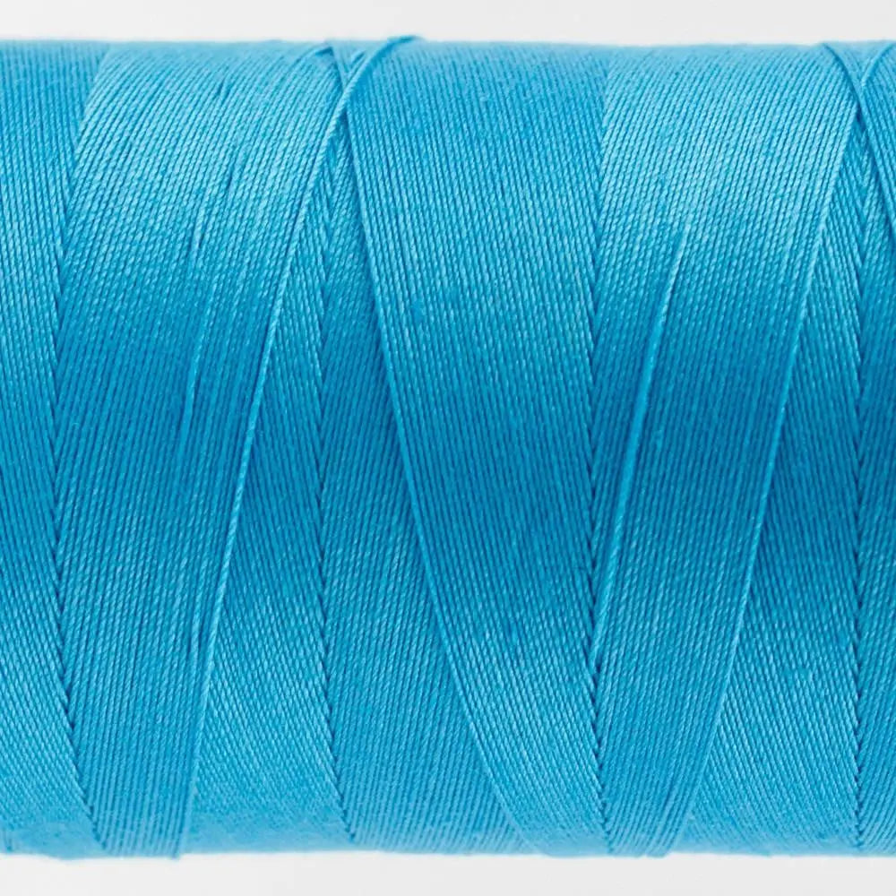 KT606 -  Konfetti™ 50wt Egyptian Cotton Peacock Blue Thread WonderFil USA