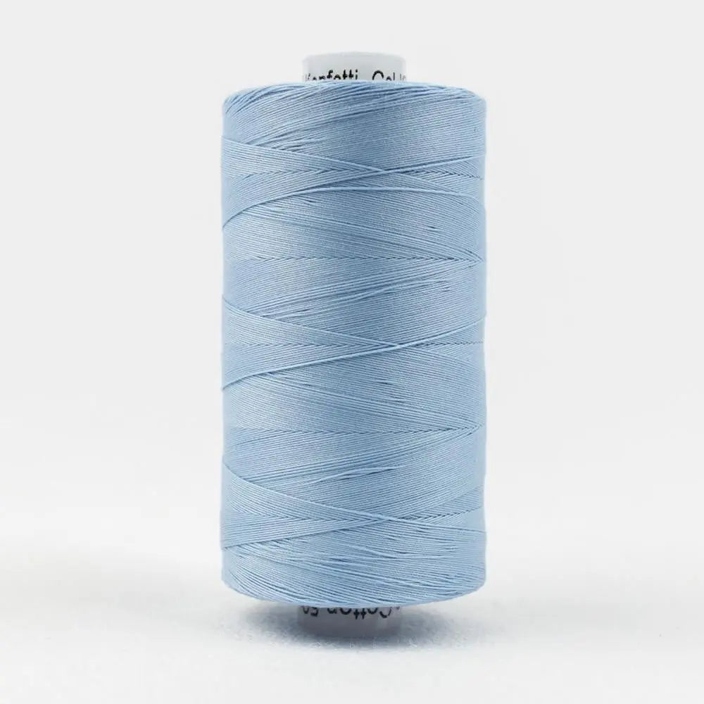 KT609 - Konfetti™ 50wt Egyptian Cotton Sky Blue Thread WonderFil USA