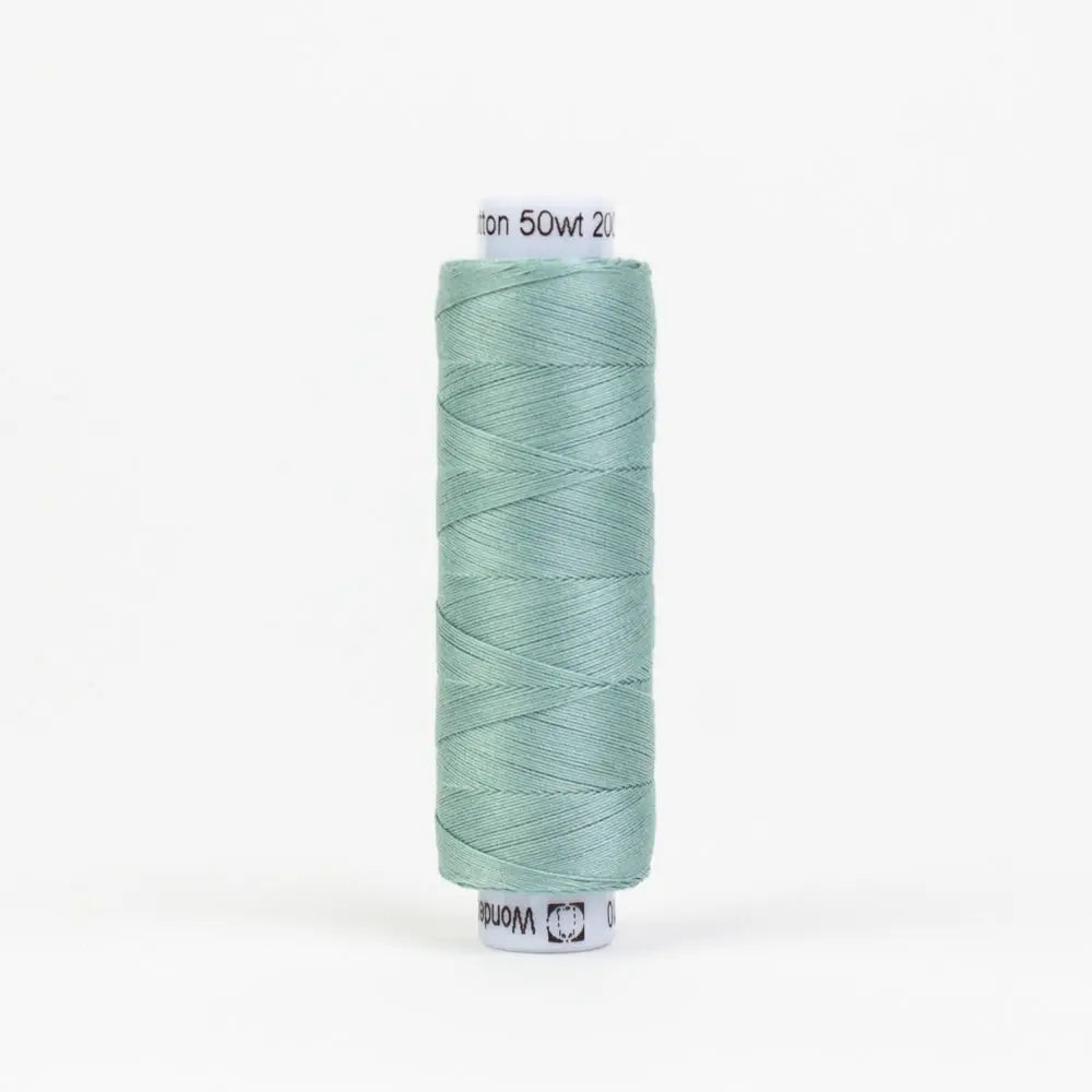 KT610 - Konfetti™ 50wt Egyptian Cotton Drab Teal Thread WonderFil USA