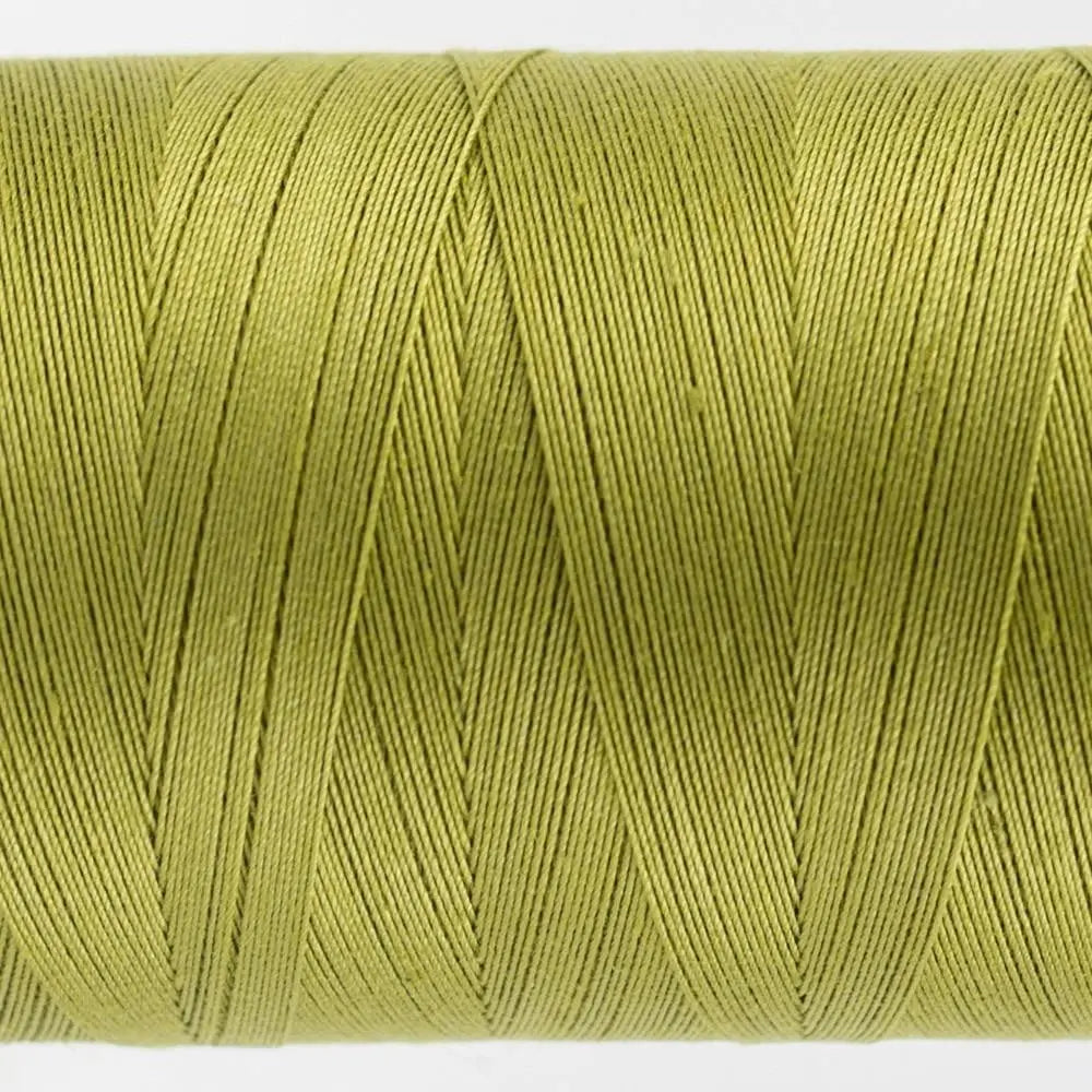 KT611 - Konfetti™ 50wt Egyptian Cotton Brass Green Thread WonderFil USA