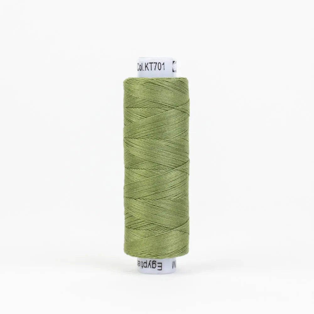KT701 - Konfetti™ 50wt Egyptian Cotton Sage Green Thread WonderFil USA