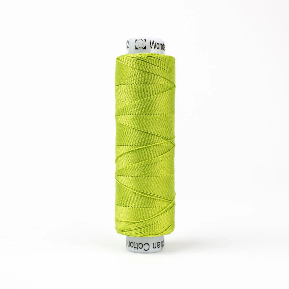 KT712 - Konfetti™ 50wt Egyptian Cotton Thread Chartreuse WonderFil USA