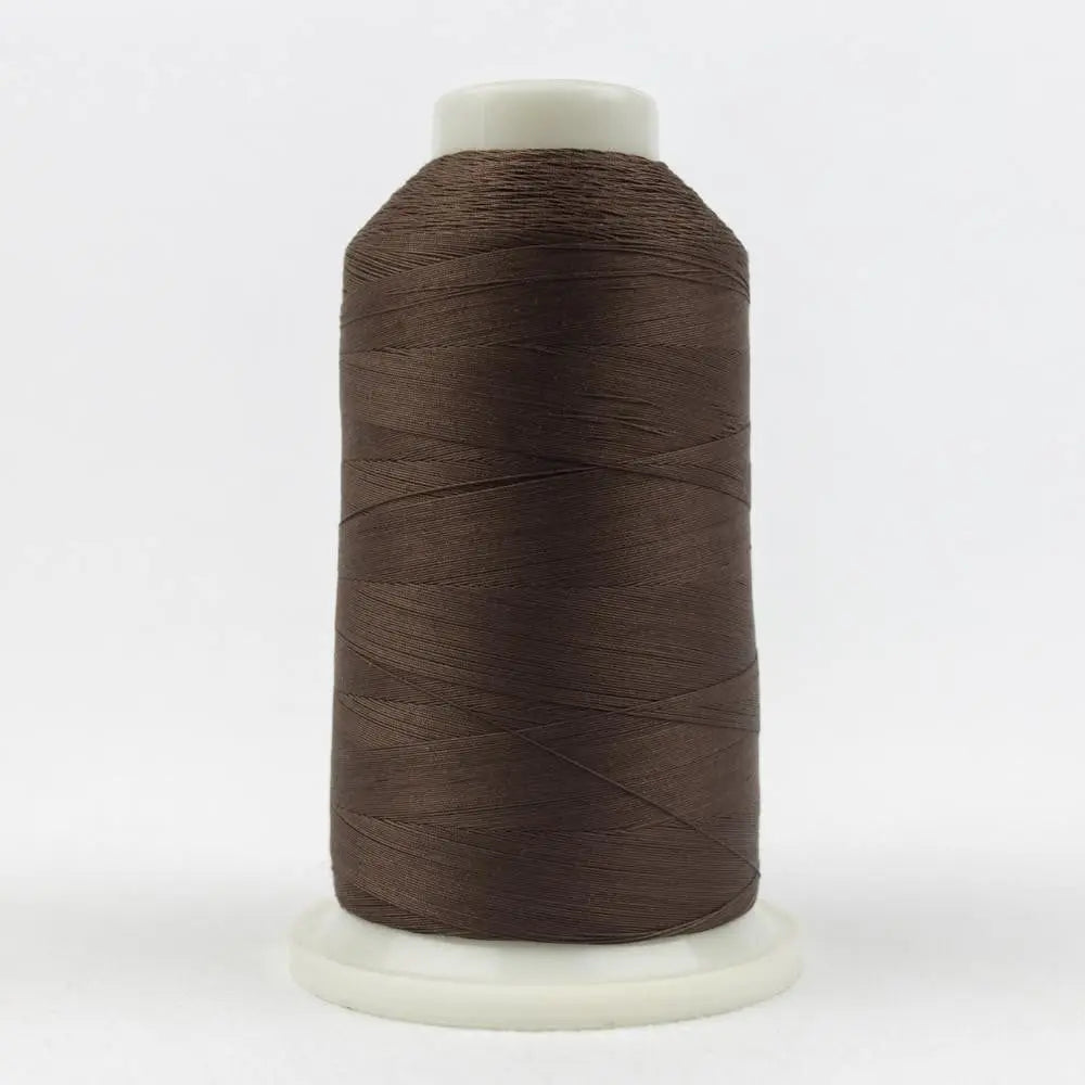 KT803 - Konfetti™ 50wt Egyptian Cotton Dark Brown Thread WonderFil USA