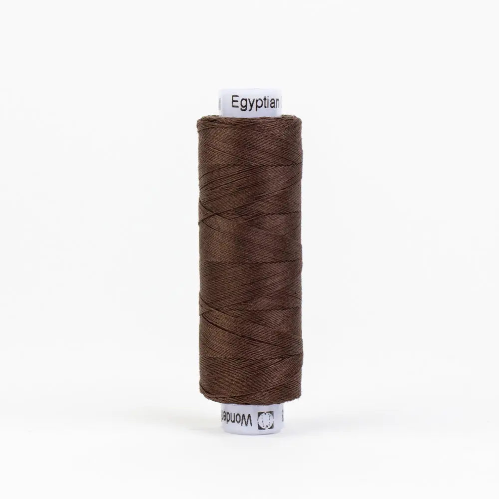 KT803 - Konfetti™ 50wt Egyptian Cotton Dark Brown Thread WonderFil USA