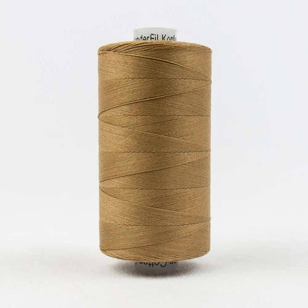 KT810 - Konfetti™ 50wt Egyptian Cotton Warm Brown Thread WonderFil USA