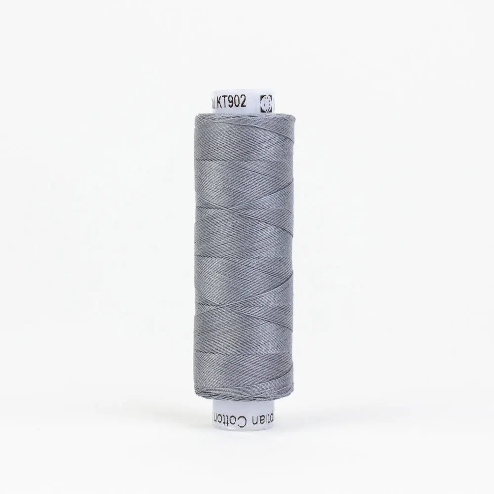 KT902 - Konfetti™ 50wt Egyptian Cotton Medium Grey Thread WonderFil USA