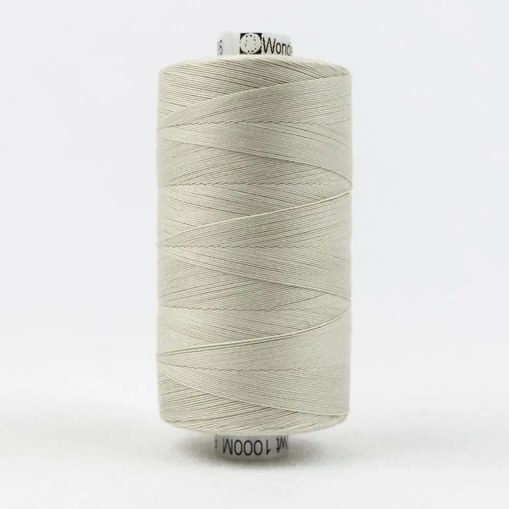 KT906 - Konfetti™ 50wt Egyptian Cotton Pale Grey Thread WonderFil USA