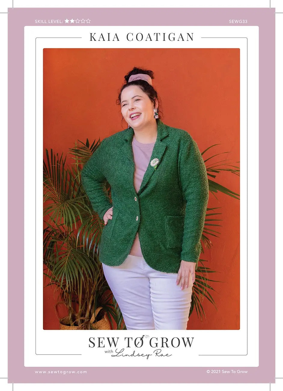 Kaia Coatigan Blazer - Linda's Electric Quilters