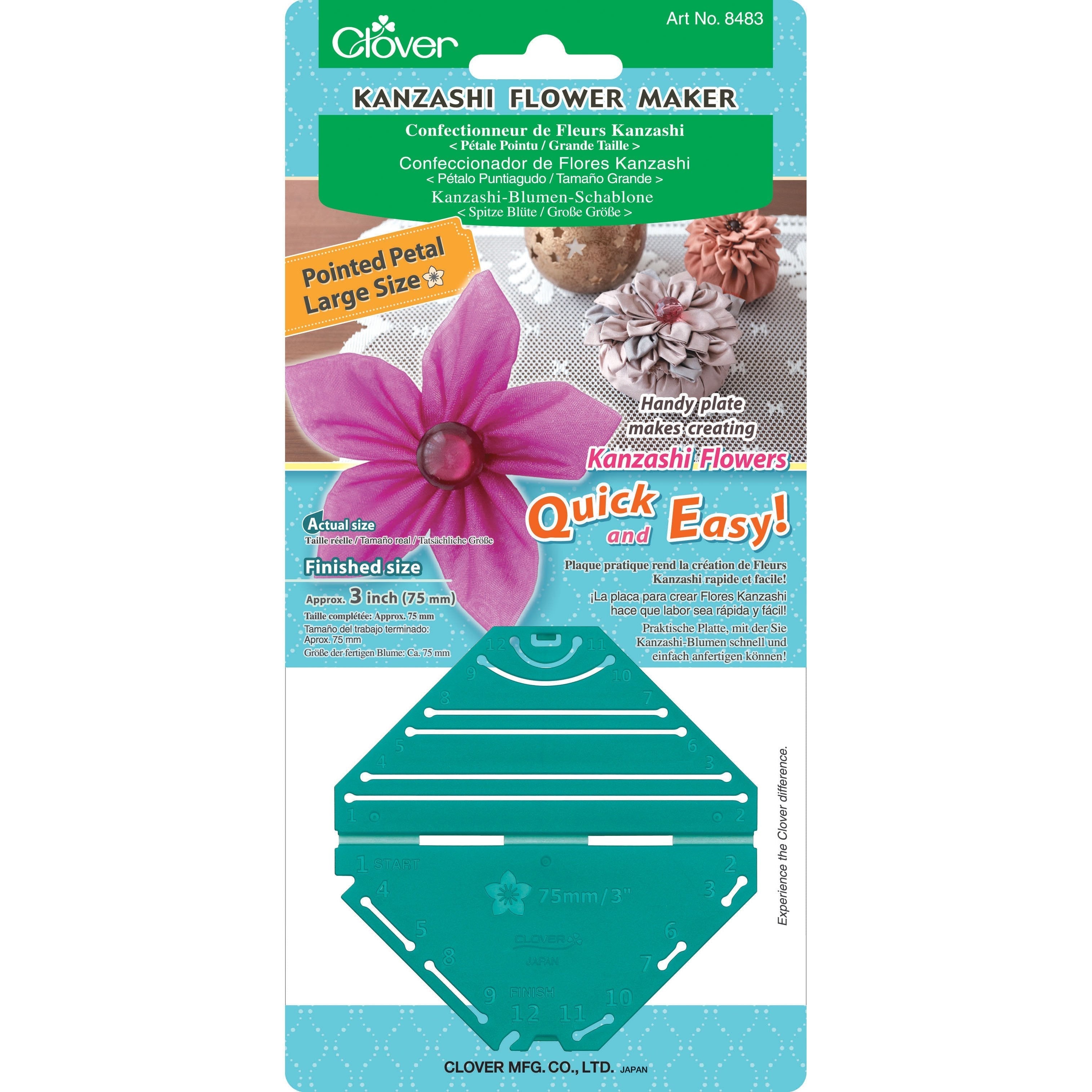 Kanzashi Flower Maker (Pointed/Large)