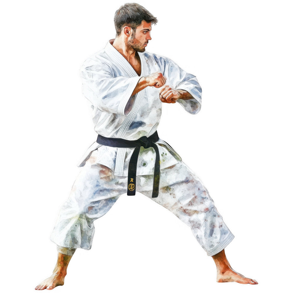 Karate Taekwondo Fabric Panel 1