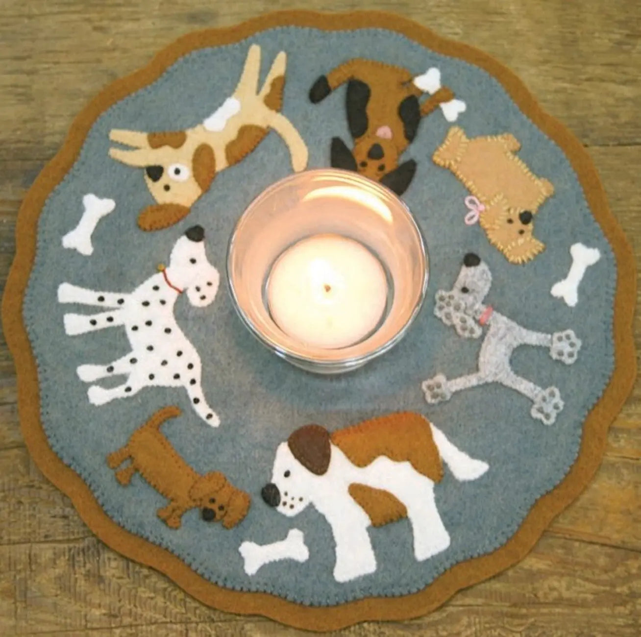 Kit Candle Mat Puppy Love