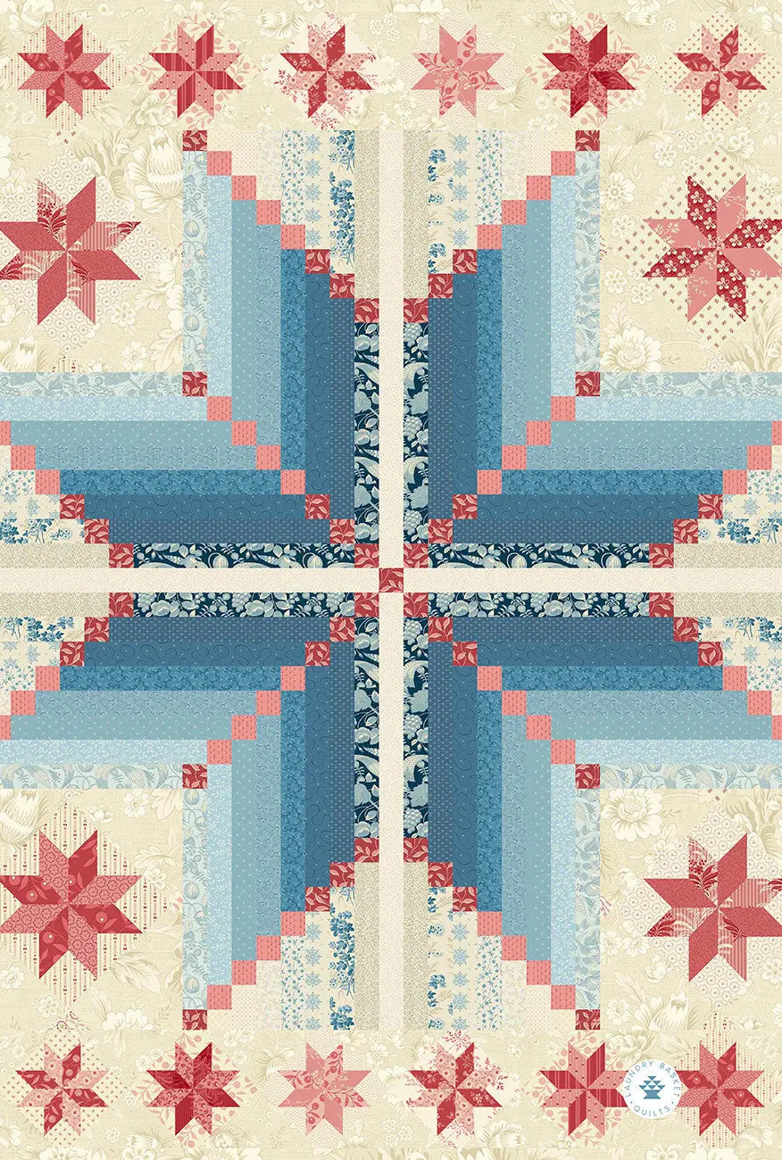 Kitchen Towel Virginia Star Mini - Linda's Electric Quilters
