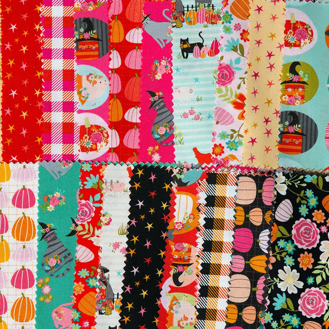 Kitty Loves Candy Poppie Cotton 5" Squares Poppie Cotton