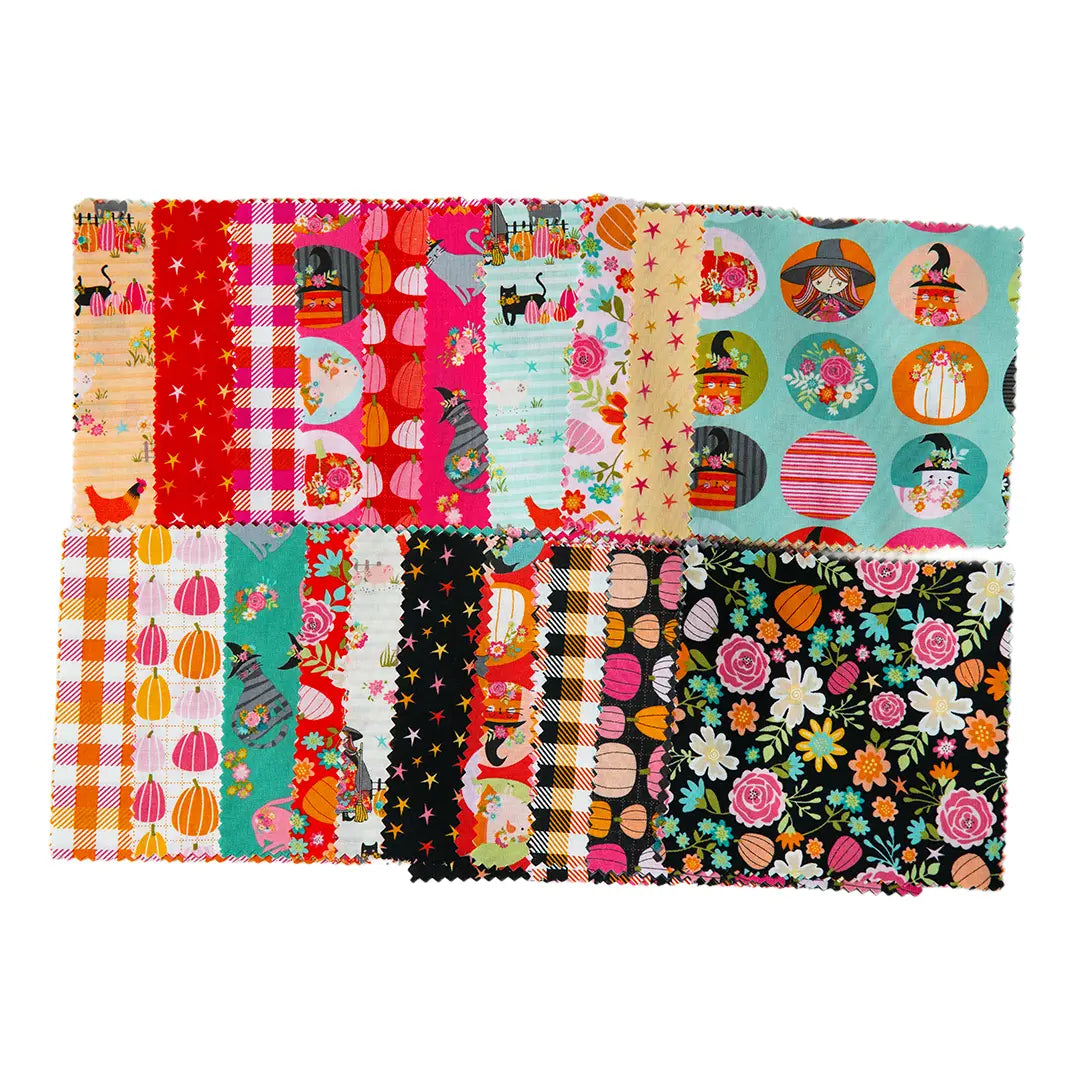 Kitty Loves Candy Poppie Cotton 5" Squares Poppie Cotton