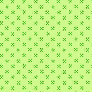 Kiwi Spaced Out Colorblock Party 43/44" Cotton Fabric Per Yard