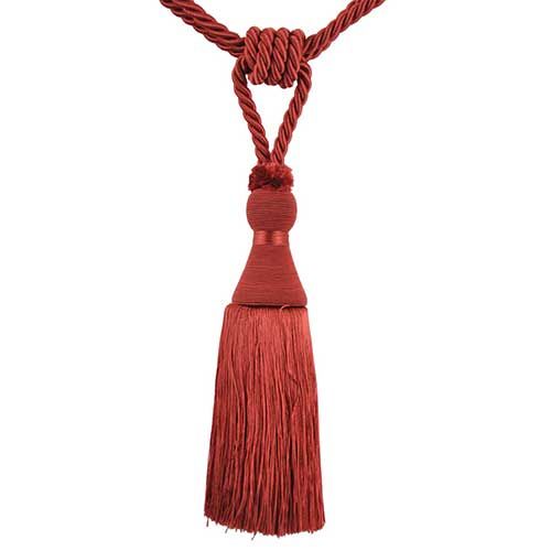 Knightsbridge-9" Length-SINGLE TASSEL TIEBACK-BT-6009-18