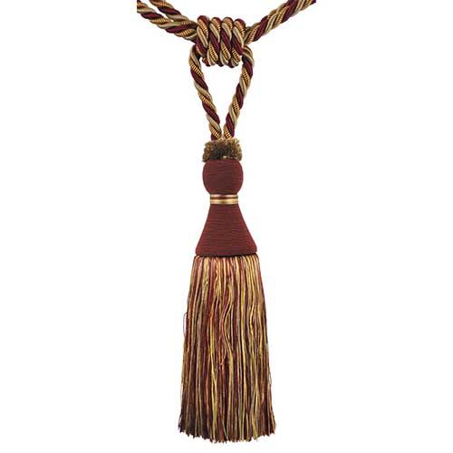 Knightsbridge-9" Length-SINGLE TASSEL TIEBACK-BT-6009-70-38