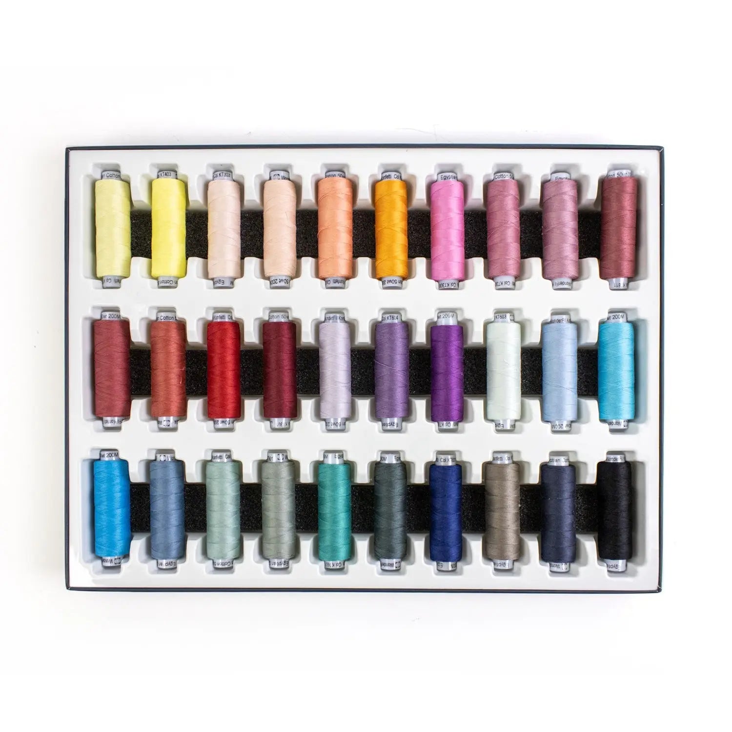 Konfetti™ 50wt Egyptian Cotton Thread : Collector Set WonderFil USA
