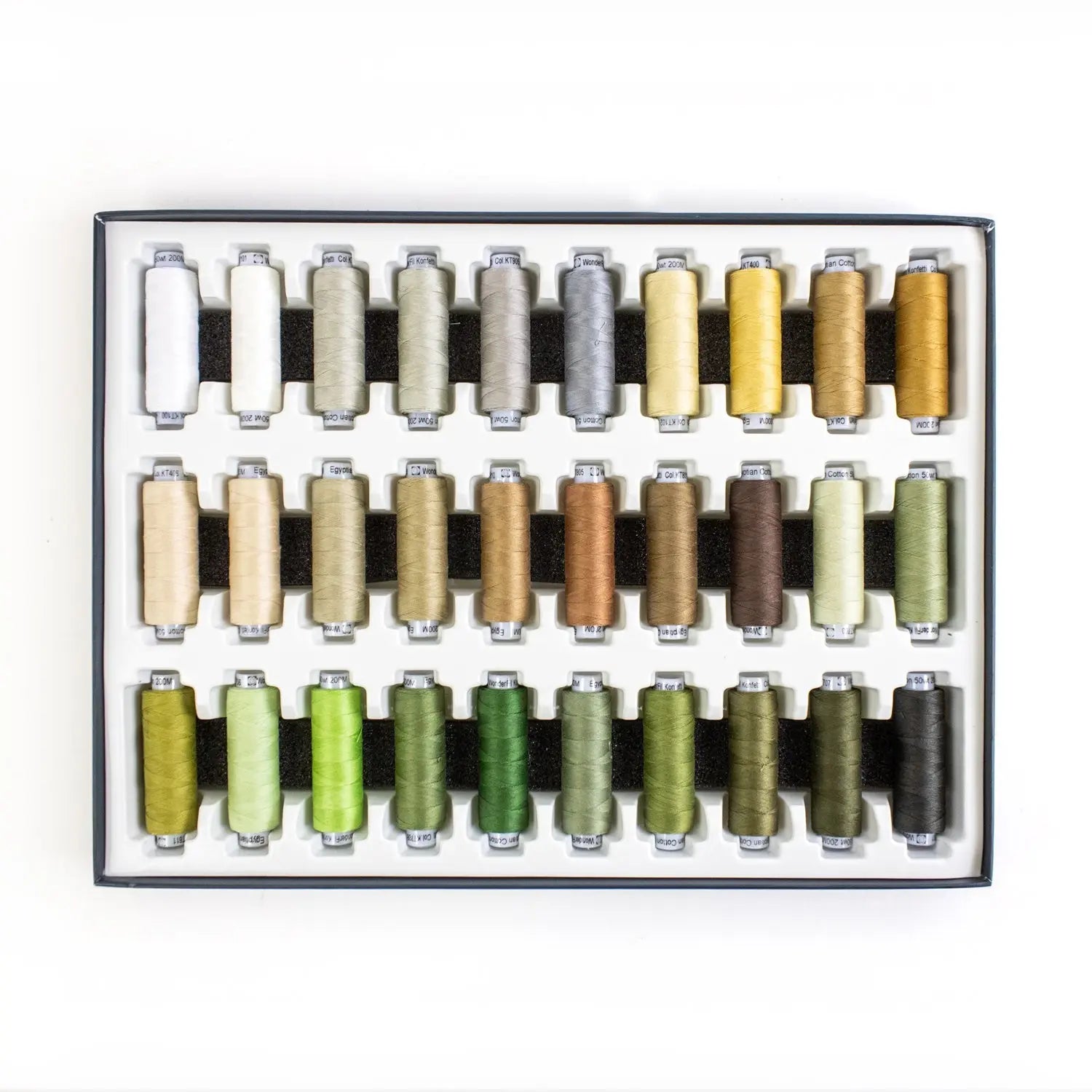 Konfetti™ 50wt Egyptian Cotton Thread : Collector Set WonderFil USA
