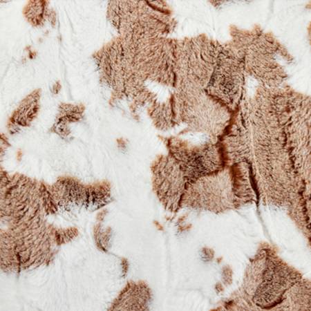 Shannon Fabrics Luxe Cuddle Baby Calf minky fabric in Woodland