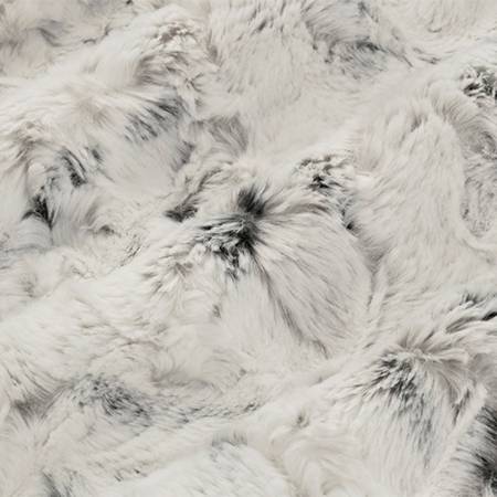 Shannon Fabrics Luxe Cuddle snowy owl alloy