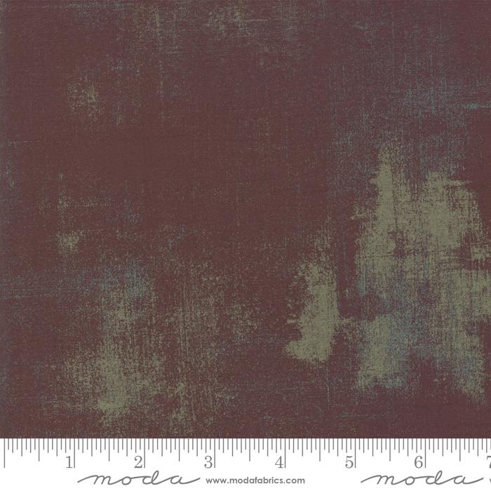 Moda Grunge Basics quilting fabric in Brown 30150 54