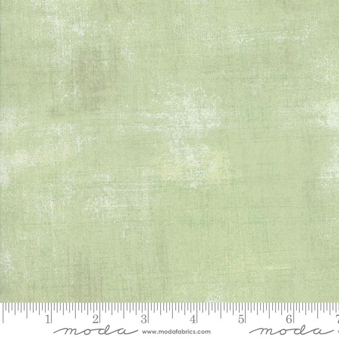 Green Grunge Basics Winter Mint 44"/45" Per Yard Moda Fabrics & Supplies