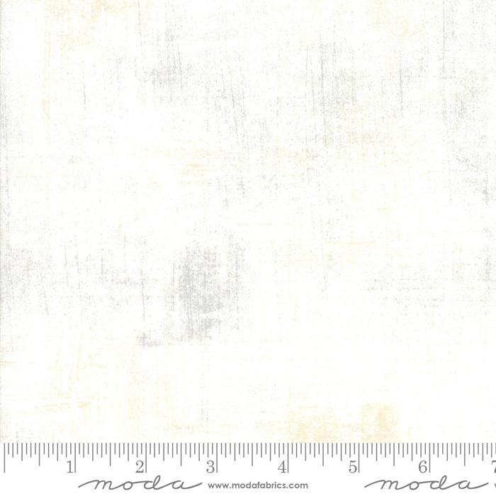 White Grunge Basics Vanilla 44"/45" Per Yard Moda Fabrics & Supplies