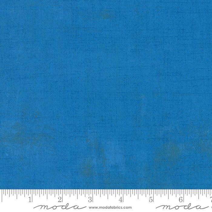 Blue Grunge Basics Sapphire 44"/45" Per Yard Moda Fabrics & Supplies